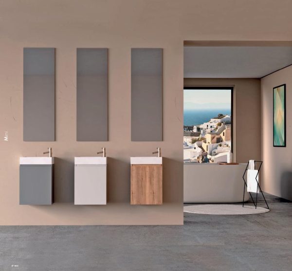 Mueble de baño pequeño mini