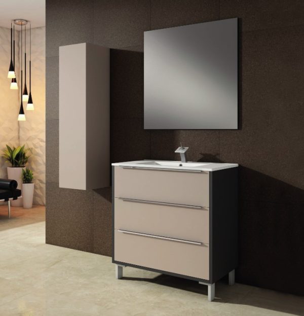 Mueble de baño con patas colección Floop Plus