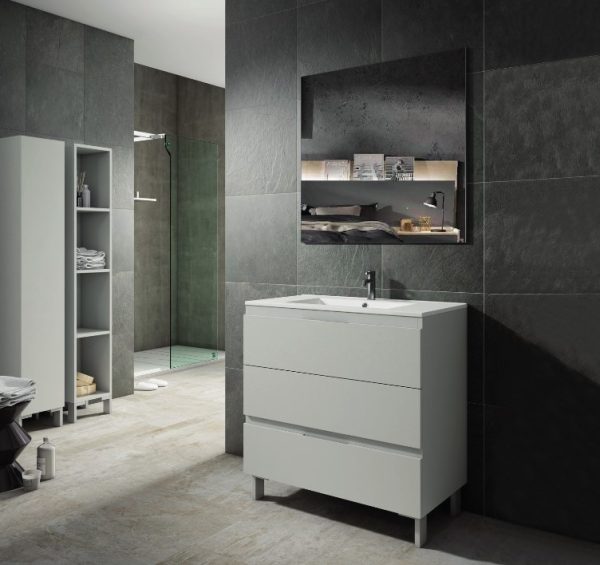 Mueble de baño con patas colección Toomuch Plus