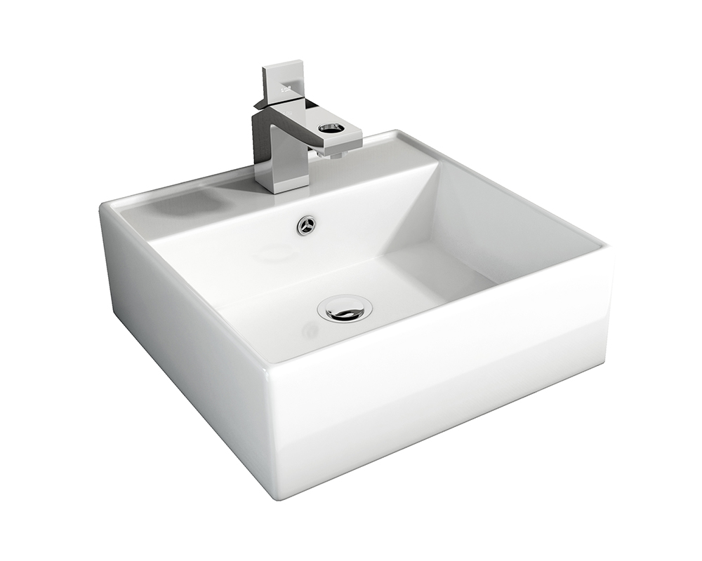 Lavabo libra blanco brillo