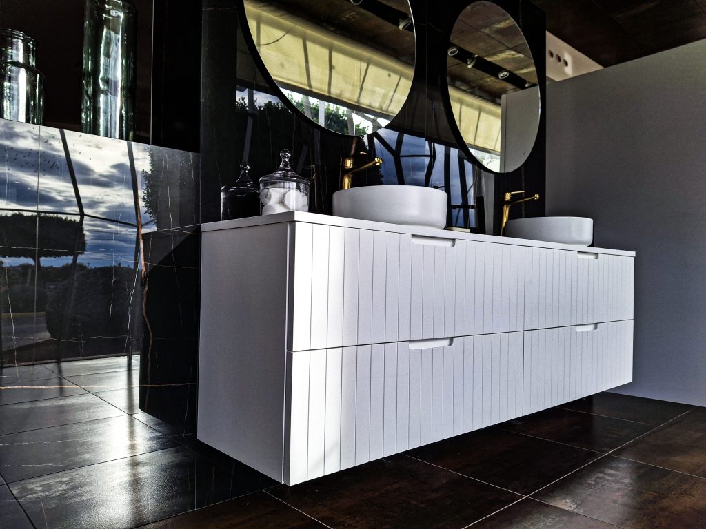 Mueble de baño Balma lacado blanco